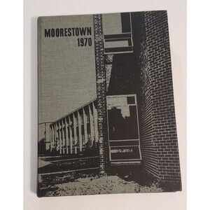 1970 Moorestown High School Annual Yearbook New Jersey Unsigned